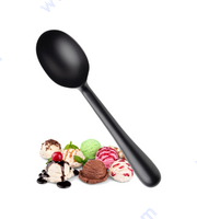 Черна лъжица за сладолед